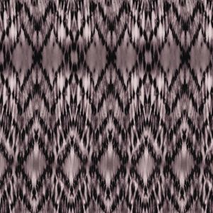 Black Plum  in Tie Dye Printed on 4x2  Rib Knit Fabric
