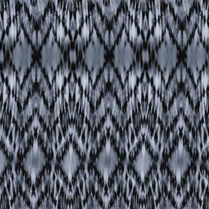 Indigo Denim in Tie Dye Printed on 4x2  Rib Knit Fabric