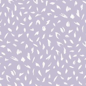 Lavender Off White Animal Skin Pattern Poly Moroccan Fabric by the Yard