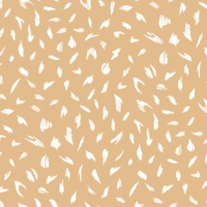 Mango Off White Animal Skin Pattern Poly Moroccan Fabric by the Yard