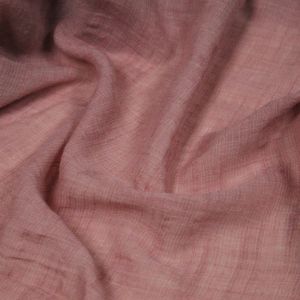 Pink Carnation 58'' Swiss Gauze Tetron Rayon Linen Gauze Fabric