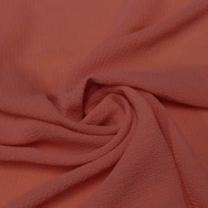 Pink Deep Bubble Chiffon Fabric Textured Chiffon