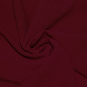Ruby Bubble Chiffon Fabric Textured Chiffon