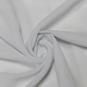 White Bubble Chiffon Fabric Textured Chiffon